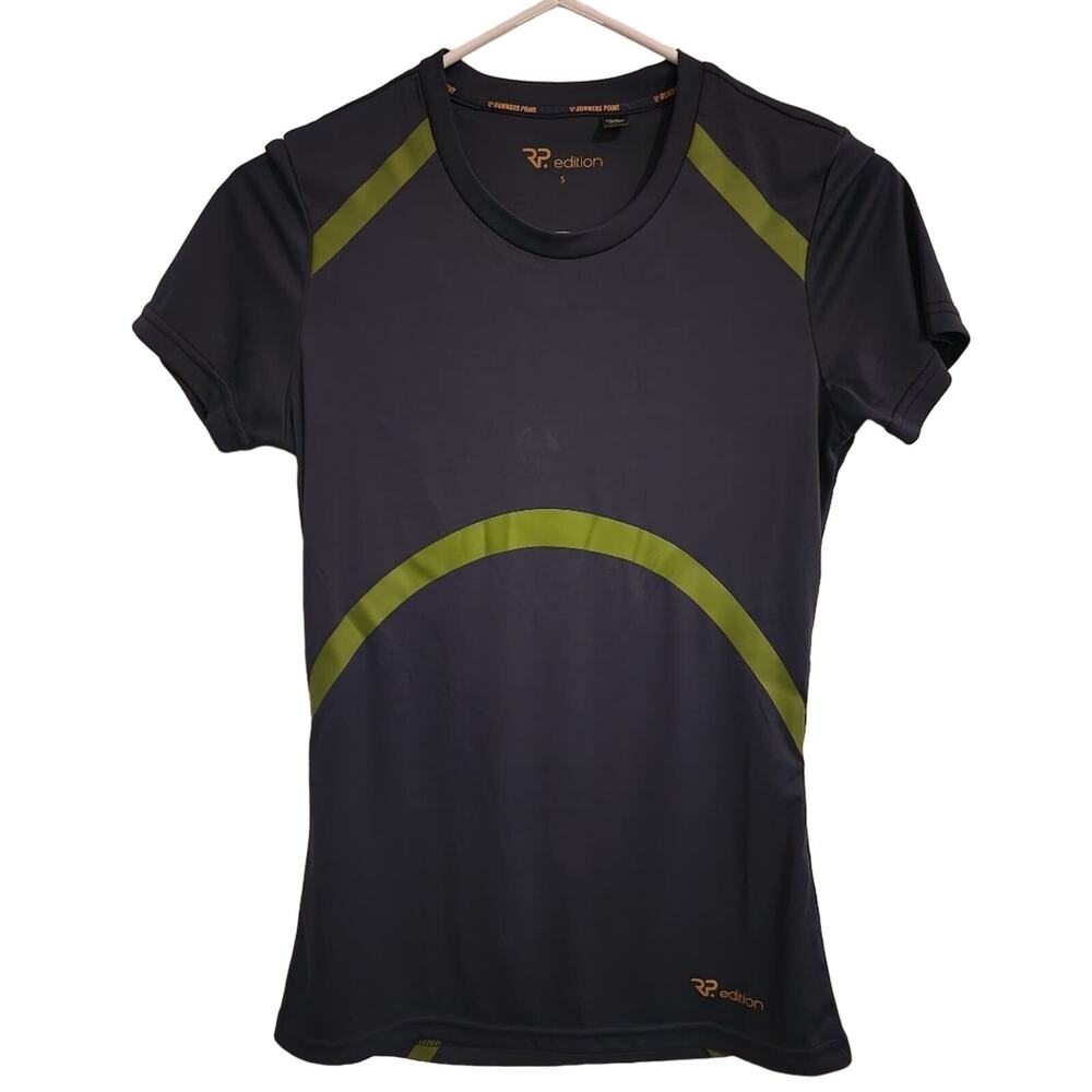Runners Point Active Top Women's Size Small Blue Green